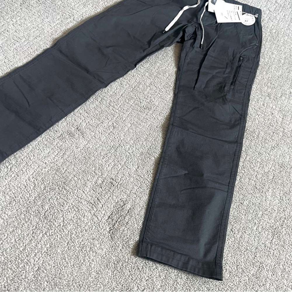 Vuori Womens Ripstop Pants Charcoal Grey Sz S (2-4) Joggers Organic Cott NWT $98 - Picture 7 of 14